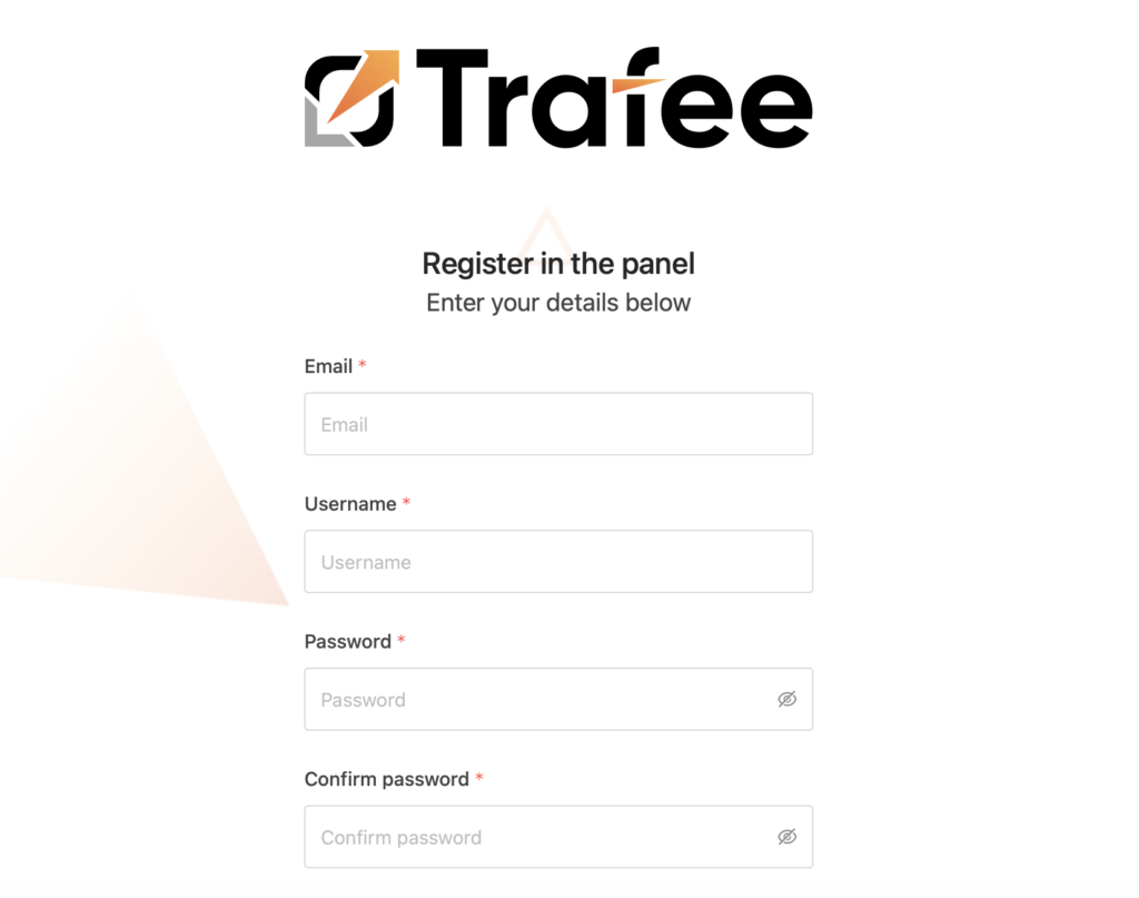 trafee registration window